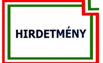 Hirdetmény