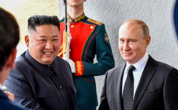 A Vosztocsnij űrközpontban találkozott Vlagyimir Putyin és Kim Dzsong Un